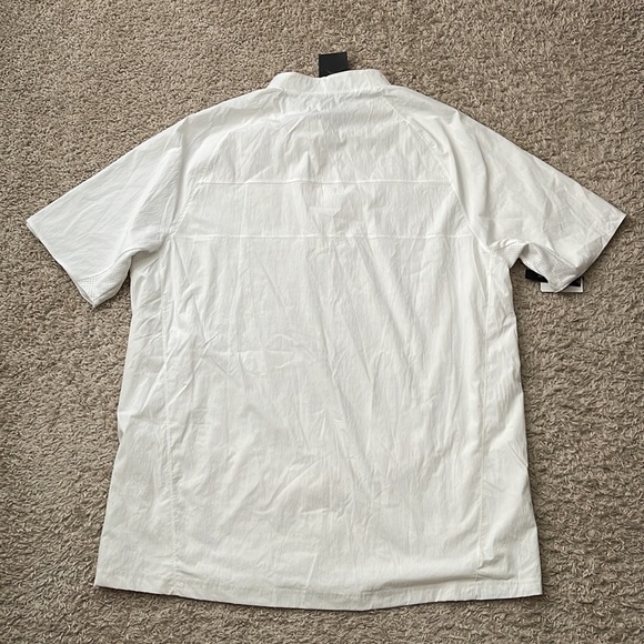 NWT Men’s JORDAN Short Sleeve White Michigan Pullover Size XXL - Picture 8 of 9